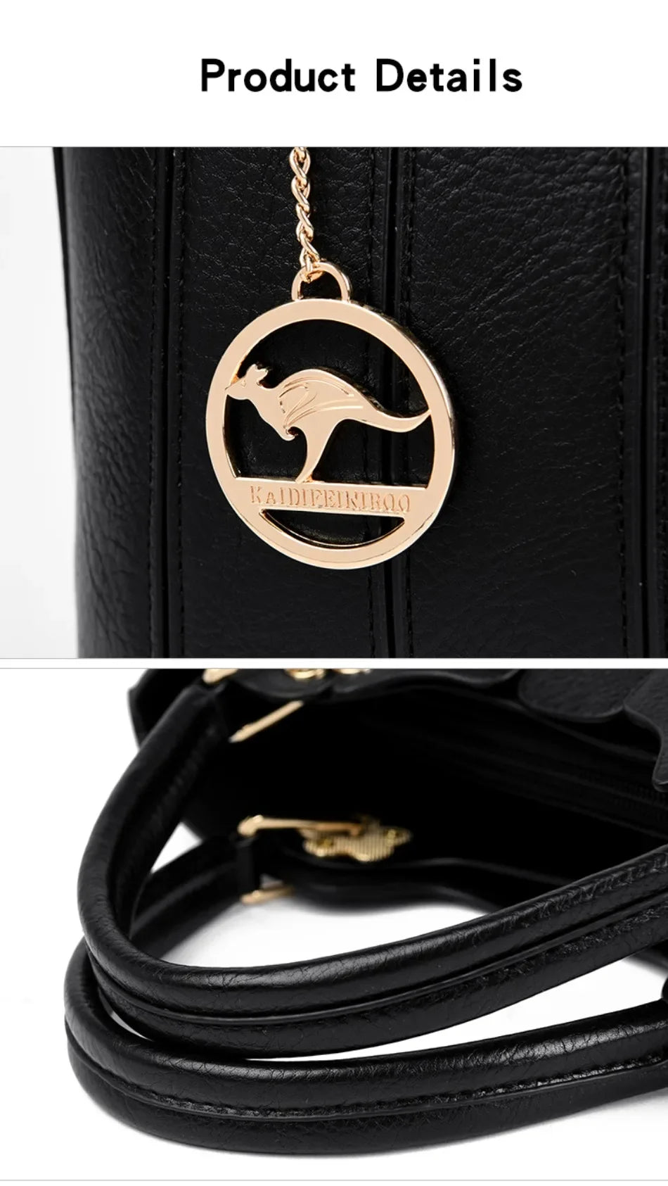 Genuine Brand Luxury Handbag Women Bags Designer High Quality Leather Handbags Large Capacity Shoulder Crossbody Bags for Women