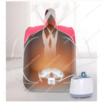 Portable Whole Body Steam Sauna for Home Use Detox Therapy Weight Loss Folding Spa Cabin Health Care