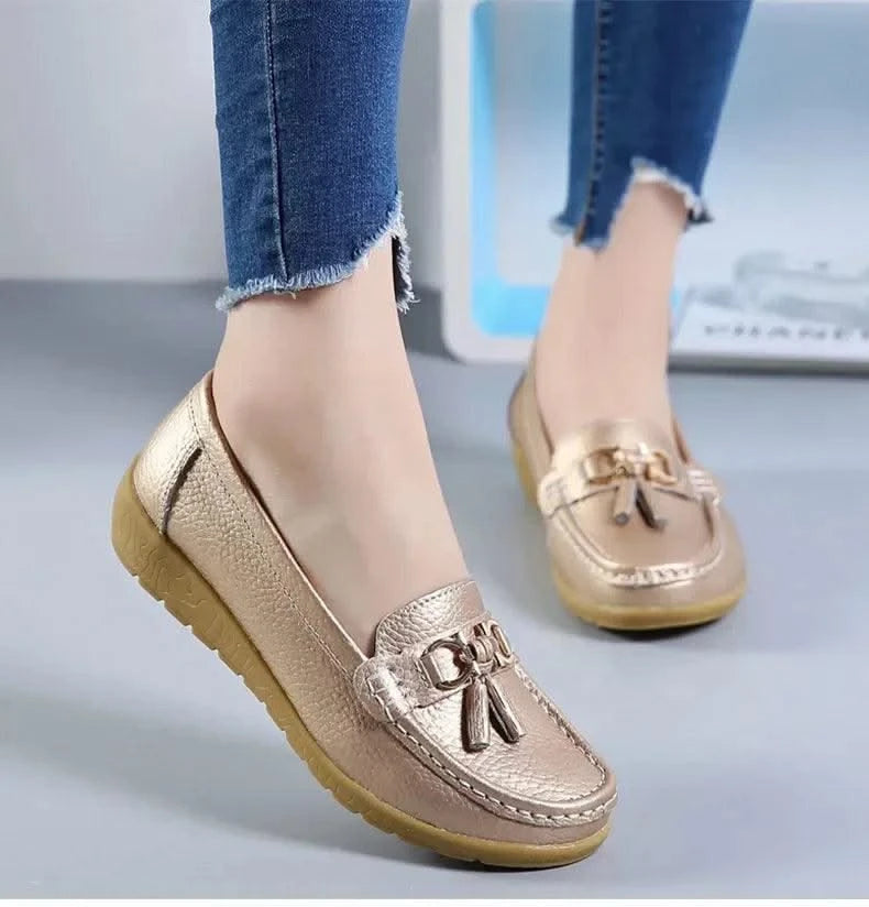 Women Slip On Loafers flat shoes Women Moccasins Casual Sneakers