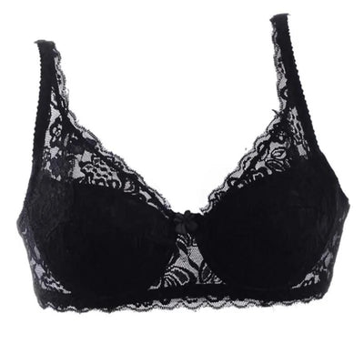 Sexy Lace Bras for Pregnant Women 5/8 Cup Crop Top