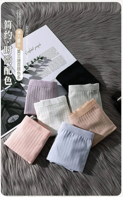Women Boxers Underwear Boyshort Cotton Ladies Safety Pants Female Seamless Underpants Solid Cozy Boyshorts sexy lingerie 2025