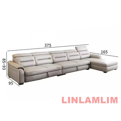 MANBAS Multifunctional Convertible Sofa Bed With Eletric Recliner, Folding Sofa Cama With Power Reclining Seats & Storage Box