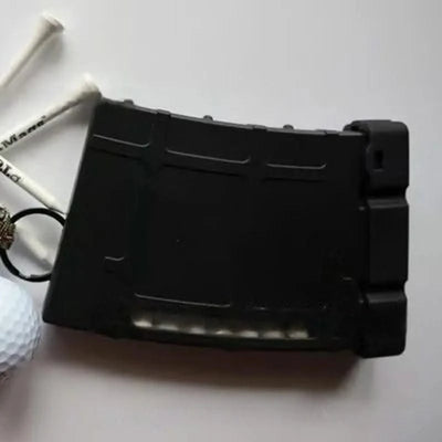 Golf Tee Plastic Holder Golfing Accessories Storage Box Easy To Carry Durable Lightweight Outdoor Golf Tees Hanging Case
