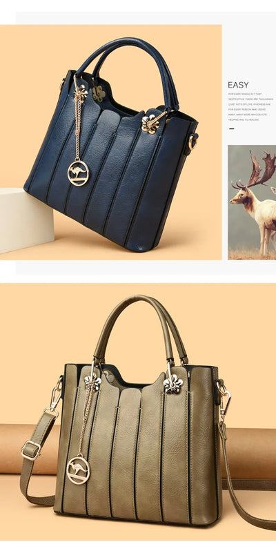 Genuine Brand Luxury Handbag Women Bags Designer High Quality Leather Handbags Large Capacity Shoulder Crossbody Bags for Women