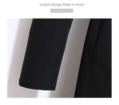 Women's Dress Double Breasted Elegant Dresses for Women 2025 Autumn Off white Dress Belt Knee-Length Solid Fashion Woman Clothes