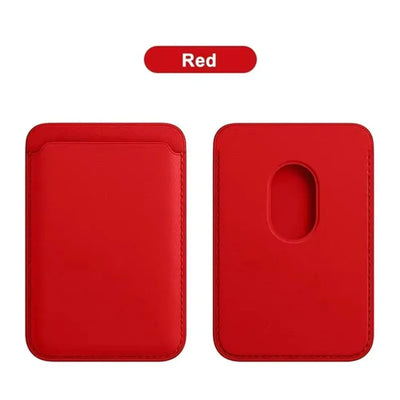 Magnetic Leather Wallet Case for iPhone 15Pro 14 13 16 Pro Max Magsafe Card Holder Luxury Phone Cover Protective Bag Accessories