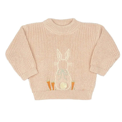 Rabbit Cotton Bunny Sweatshirt Pullover | Jumper | Sweater |Oversized |Cute Children Outfits