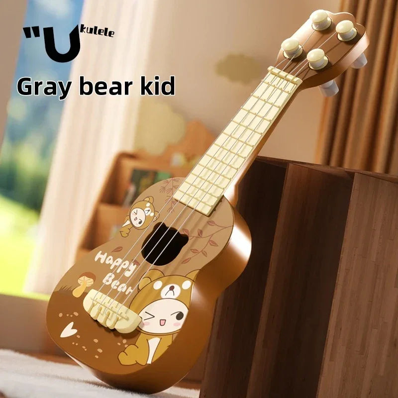 New guitar mini version instrument ukulele can be played for beginners, entry-level instrument playing beautiful melodies, gifts