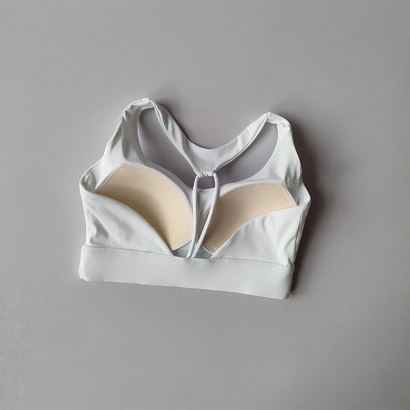 High-intensity Sports Underwear for Women Professional Shock-proof and Anti-sagging Yoga Vest Bra Running Fitness Clothing Top