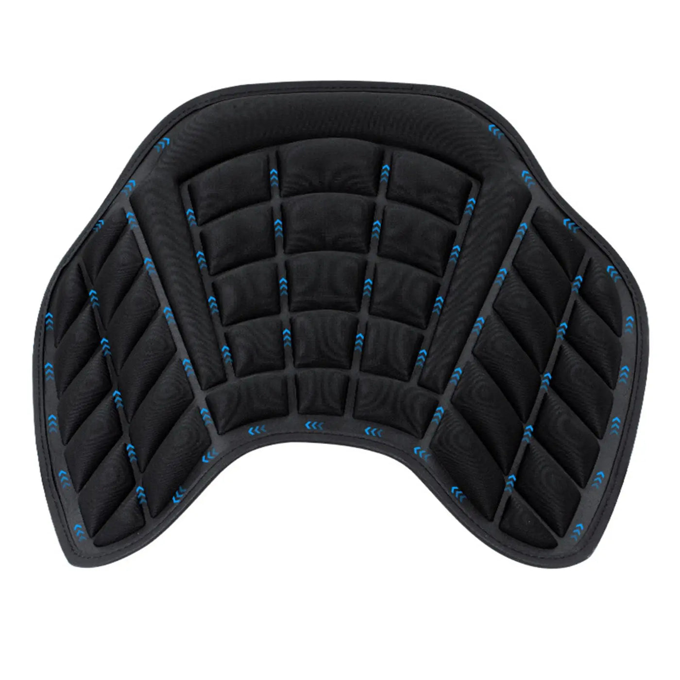 Motorcycle Seat Cushion Sunproof Non-Slip for Long Rides Shock Absorption EVA Breathable Comfortable Cooling Replacement Pad