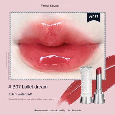 Flower Knows Moisturizing Long-lasting Lipstick Lip Gloss Nourishing  3.5g