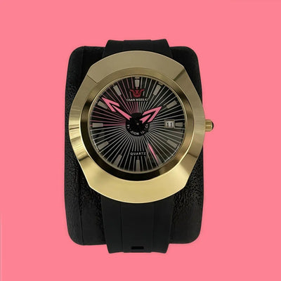 Premium High-End Fashion Quartz Men's Watch – Waterproof, Date Display, Comfortable Imported Rubber Strap