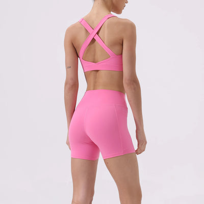 Breathable Sports Bra for Women, Fitness Top, Push Up Sport Bra, Fixed Pad, Yoga Underwear, Sport Tops Running Vest, Gym Wear