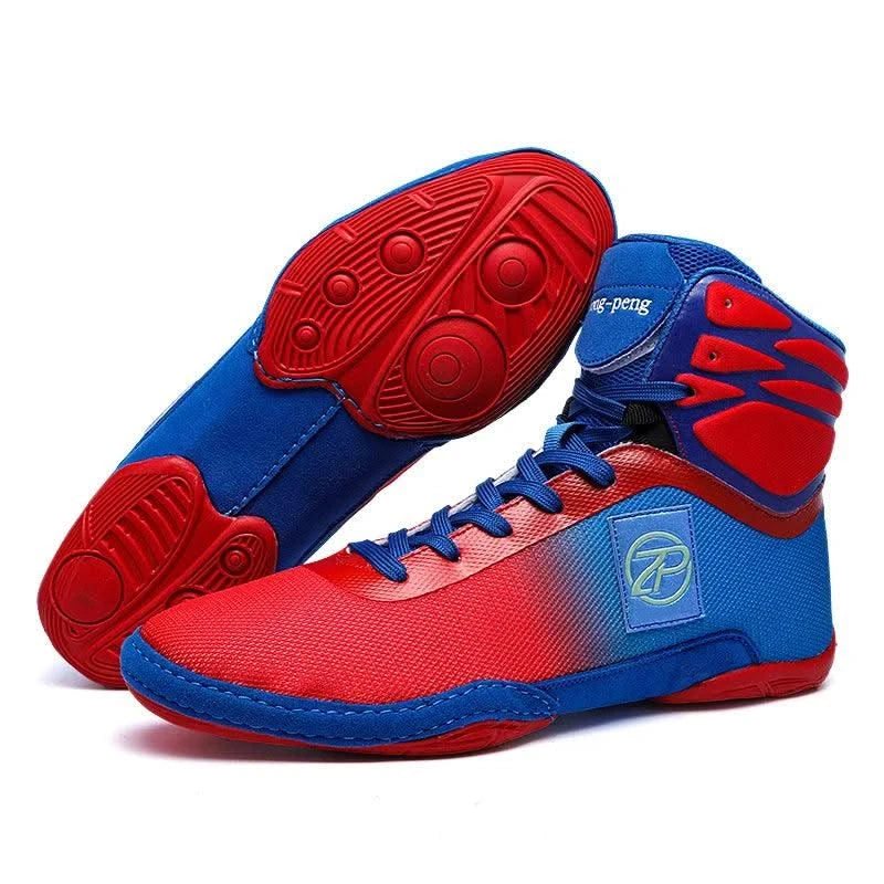 2024 New Wrestling Shoes for Men Non Slip Breathable Boxing Sneakers Wrestling Training Shoes Wear-Resisting Combat Sneakers