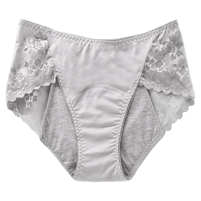Women's Leak Proof Menstrual Panties lace Breathable SexysWaterproof Mid Waist Physiological Period Seamless  Underwear