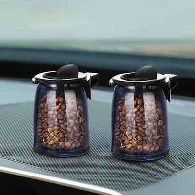 Car Air Diffusers Solid Coffee Mellow auto Aromatherapy Fragrance Diffuser Decorative Air Vent Clip Easy Installation