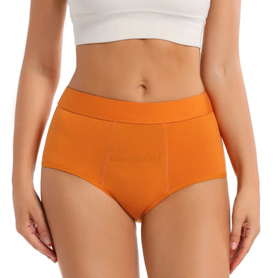 Menstrual Period Underwear High Waist Menstruation Panties Woman Abundant Flow Menstrual Cycle Absorbent Underwear Period Shorts
