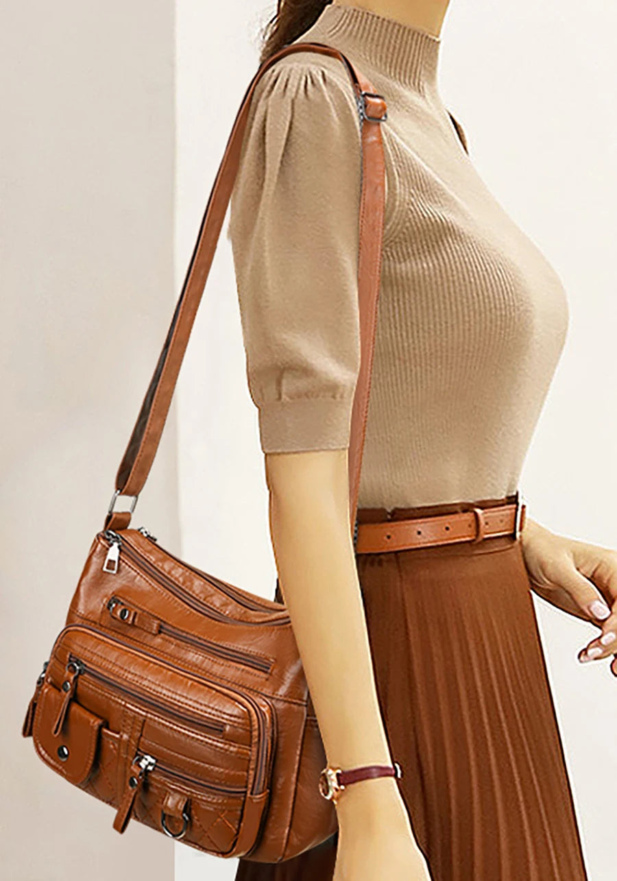 2024 Women Handbags and Purses Luxury Brand Designer Messenger Shoulder Bag For Female Quality Crossbody Tote Shopper Sac A Main