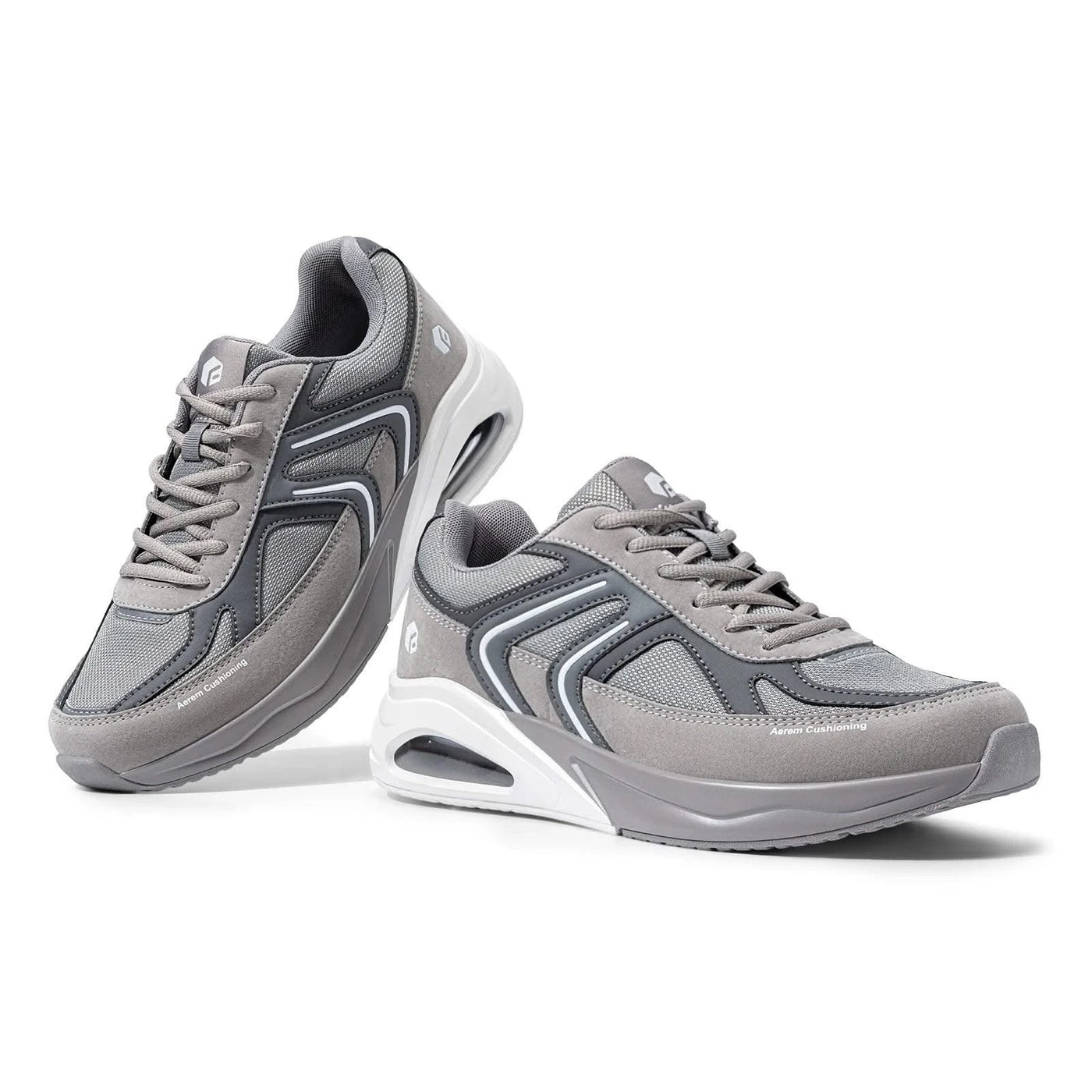Fitville Extra Wide Walking Shoes for Men Wide Cushioned Sports Shoes For Swollen Feet Flat Feet Arch Fit Relieve Heel Pain