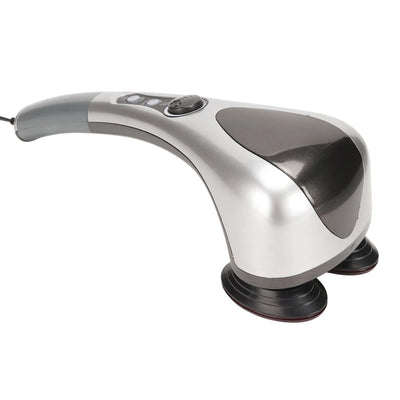 Handheld Back Massager Comfortable Household Double Node Handheld Shoulders Leg Foot Massage Device Handheld Leg Massage Device