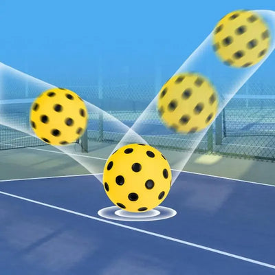 Pickleball Foam Balls PU Foam Indoor Pickleballs Consistent Bounce Practice Ball For kids Adults Pickleball Training