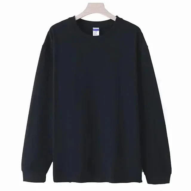 Men's Long Sleeve Cotton Loose Fit T Shirts|  Tees | Tanks | Casual & Classic Moisture Wicking Heavyweight T-shirts for Men