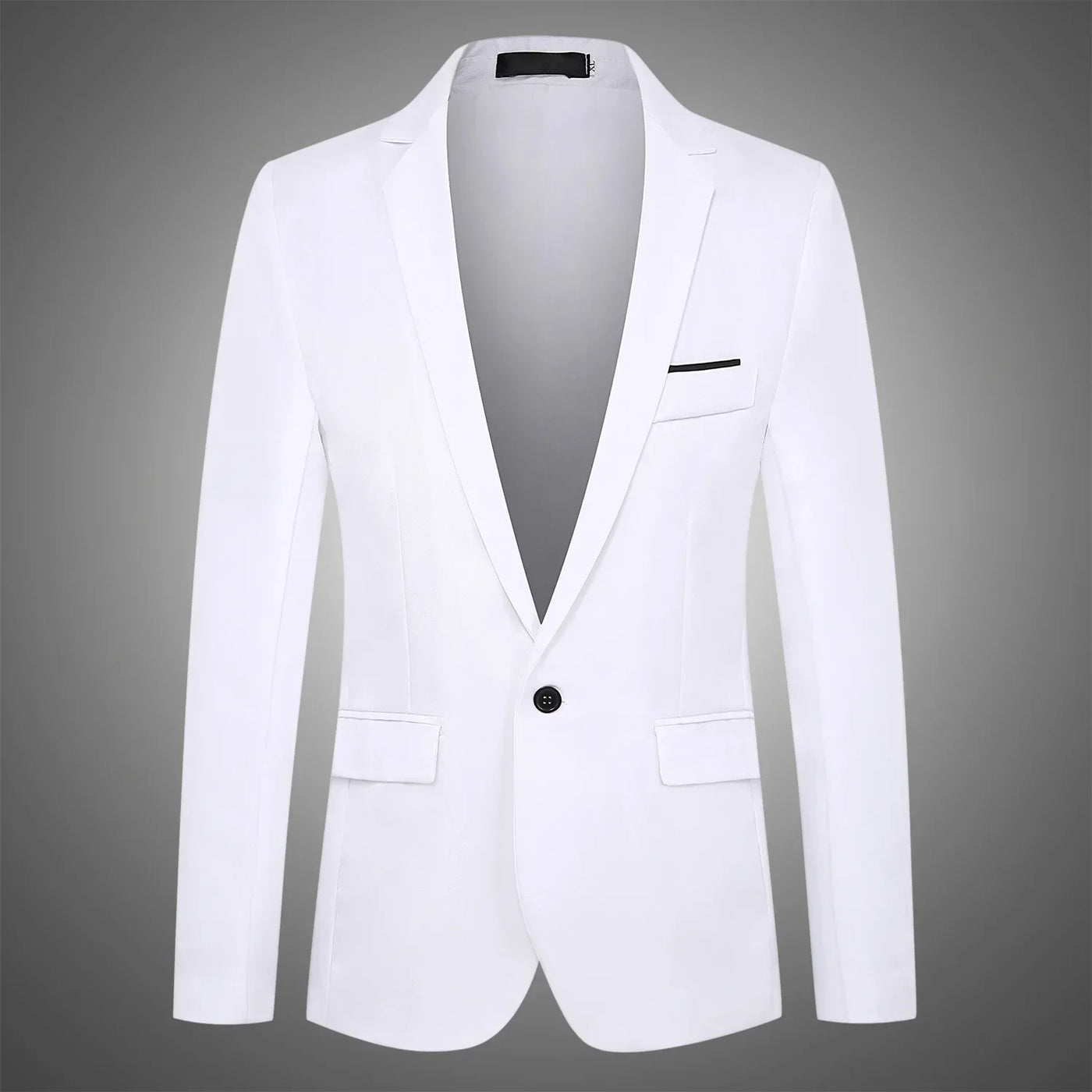 Blue Men Blazers Work Office 2025 Men Tuxedos for Formal Occasions Pockets Coat Blazers Male Custom Men's Business Slim Blazers