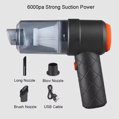 Portable Small Car Vacuum Cleaner For Multi Purpose Vehicles Small Household Pump Handheld Car Vacuum Cleaner Tool