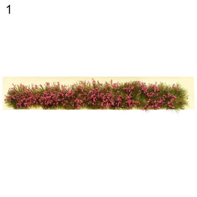 DIY Miniature Garden Decor Durable Static Scenery Model Landscape Wargame Grass Tufts Building Layout Sand Table Flower Cluster