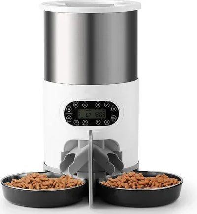NEW Automatic Timing Smart Feeder Automatic Pet Feeder For Cat Dog Electric Dry Food Dispenser 3L 4.5L Bowls Product Supplies