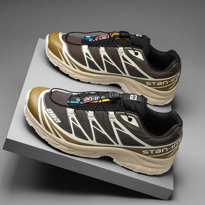 Athletic Shoes For Men Outdoor Hiking Boots New Product Fashion Men Casual Shoes Light Running Sneakers Breathable Elastic Band
