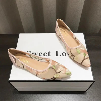 Non Slip Shoes for Women High Quality Fashion Casual Woman Flats Genuine Mark On Offer Comfortable and Elegant Stylish Popular