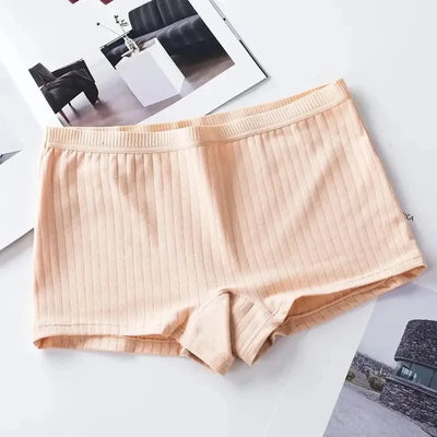 Women Boxers Underwear Boyshort Cotton Ladies Safety Pants Female Seamless Underpants Solid Cozy Boyshorts sexy lingerie 2025