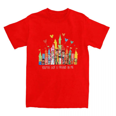 Toy Story Friends Men Women T Shirts Accessories Vintage Tees T-Shirt Cotton Christmas Present Clothing