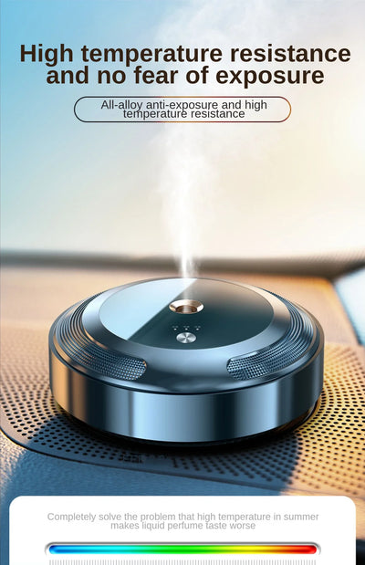 Car Fragrance Diffuser For Home Office Essential Oil Diffuser Car Air Freshener Battery Operated Scent Air Machine Accessories