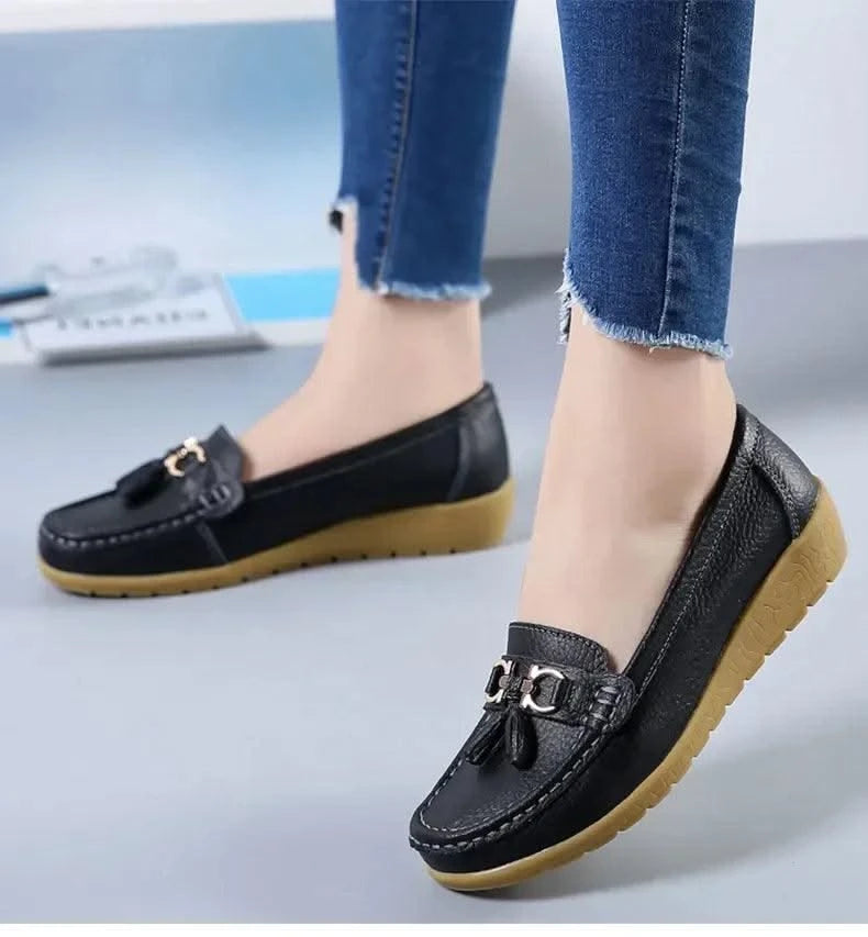 Women Slip On Loafers flat shoes Women Moccasins Casual Sneakers