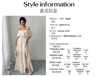 Women's Dresses 2025 Summer White Dress Women Cover-Ups Outfits Boho Hippie Chic Long Maxi Dresses Female Clothes Robe Vestidos