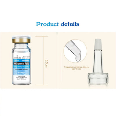 Hyaluronic Acid Solution Face Serum Moisturizing Nourishing Restore Elastic Skin Tightening and Lifting Facial Care Products
