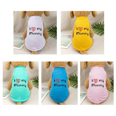 Cool summer vest for dogs and cats: soft and breathable material for pet comfort in summer