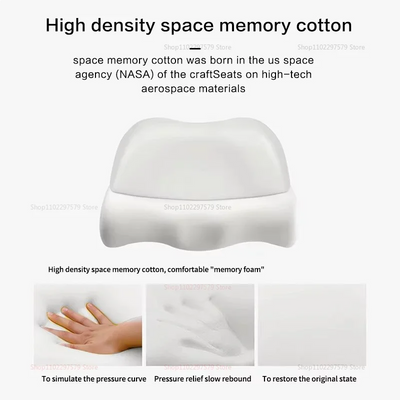 2025 Cervical Memory Foam Contour Pillow Bed Pillow for Side Sleepers Orthopedic Ergonomic Neck Support Sleeping Pillow for Bett