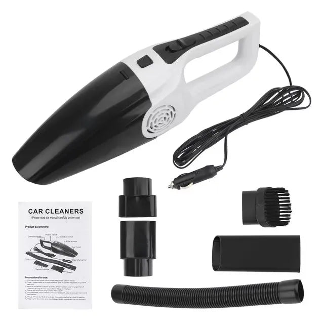 Portable Car Vacuum Cleaner High Suction Dry and Wet Dual-use  Vacuum Powerful Mini Vacuum Cleaner Suitable for Car Interiors