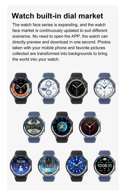 New for Oppo Watch X Men Smartwatch 32GB Extra large Memory 3D Mode MP3 MP4 Smart Watch GPS Sport Smartwatches Bluetooth calling