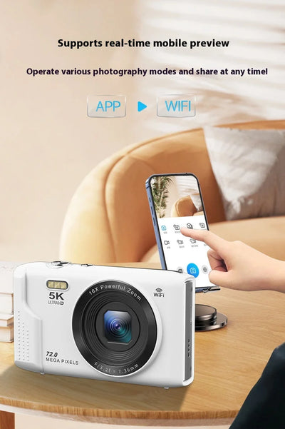 High Definition Digital Camera For Students Campus Photography Vintage Ccd Professional Photography Consumer Electronics