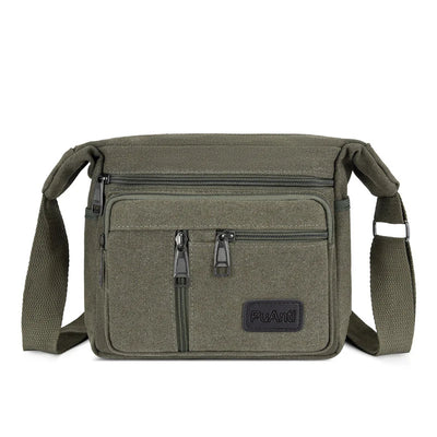 Men Canvas Shoulder Bags Casual Tote Travel Men's Crossbody Bag Luxury Messenger Bags Fashion High Quality Handbag
