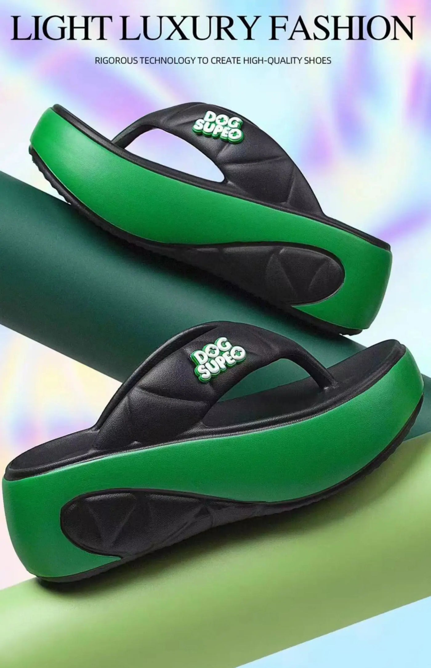 Women's Indoor Flip Flops Summer New Thick Bottom Sandals Soft Comfortable Casual Flip Flops Outdoor Beach Fashion Slippers