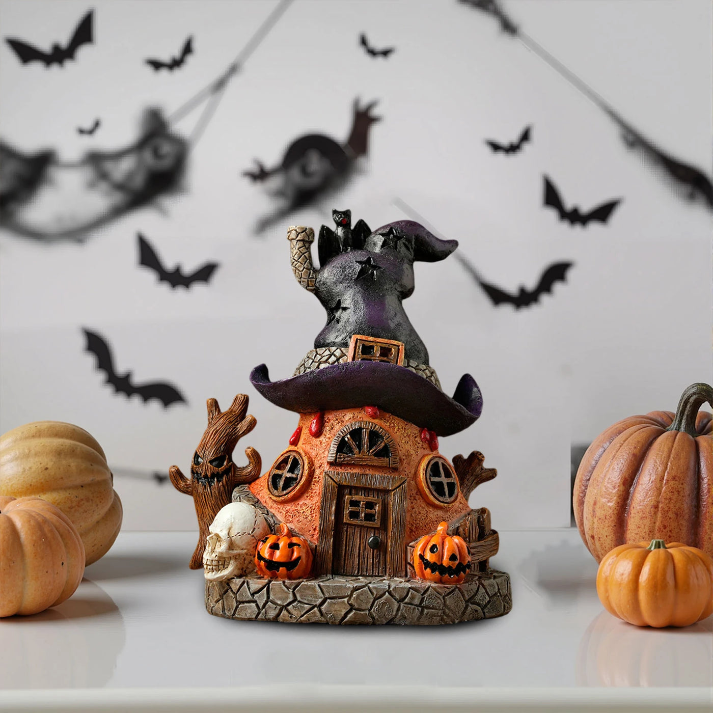 Halloween Magic House Ornament Creative Home Desktop Decoration Supplies Party Decorative Props Festival Gifts For Friends
