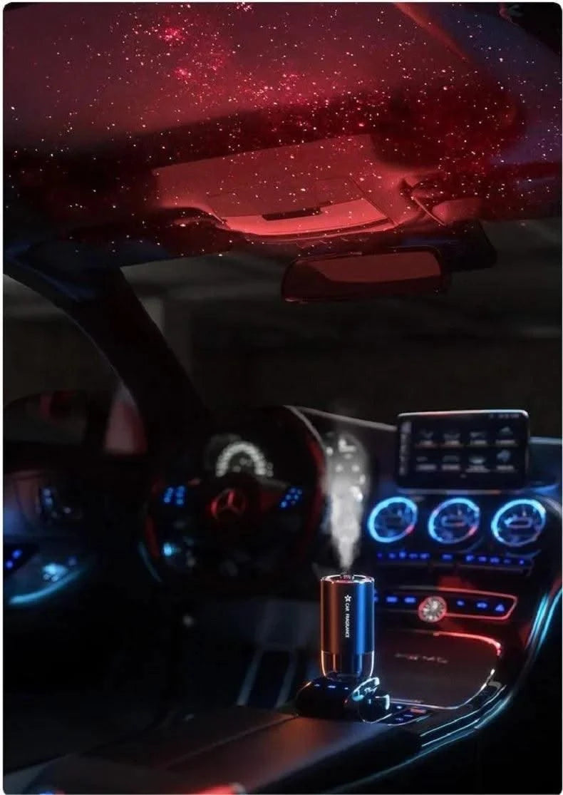 Car Perfume Air Freshener Essential Oil Fragrance Diffuser Smell Distributor USB Rechargeable Aromatherapy Scent Air Refresher