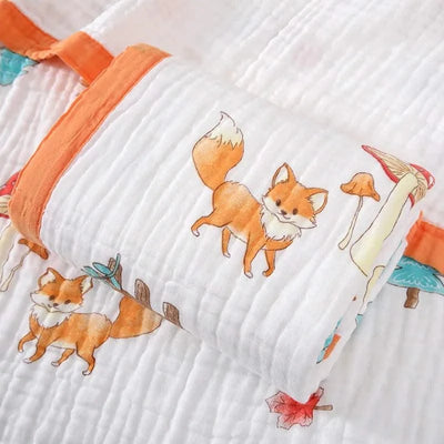 Baby Bath Towel Pure Cotton Super Soft Gauze Newborn Is Covered by Children Blanket Four Seasons Chil baby quilt