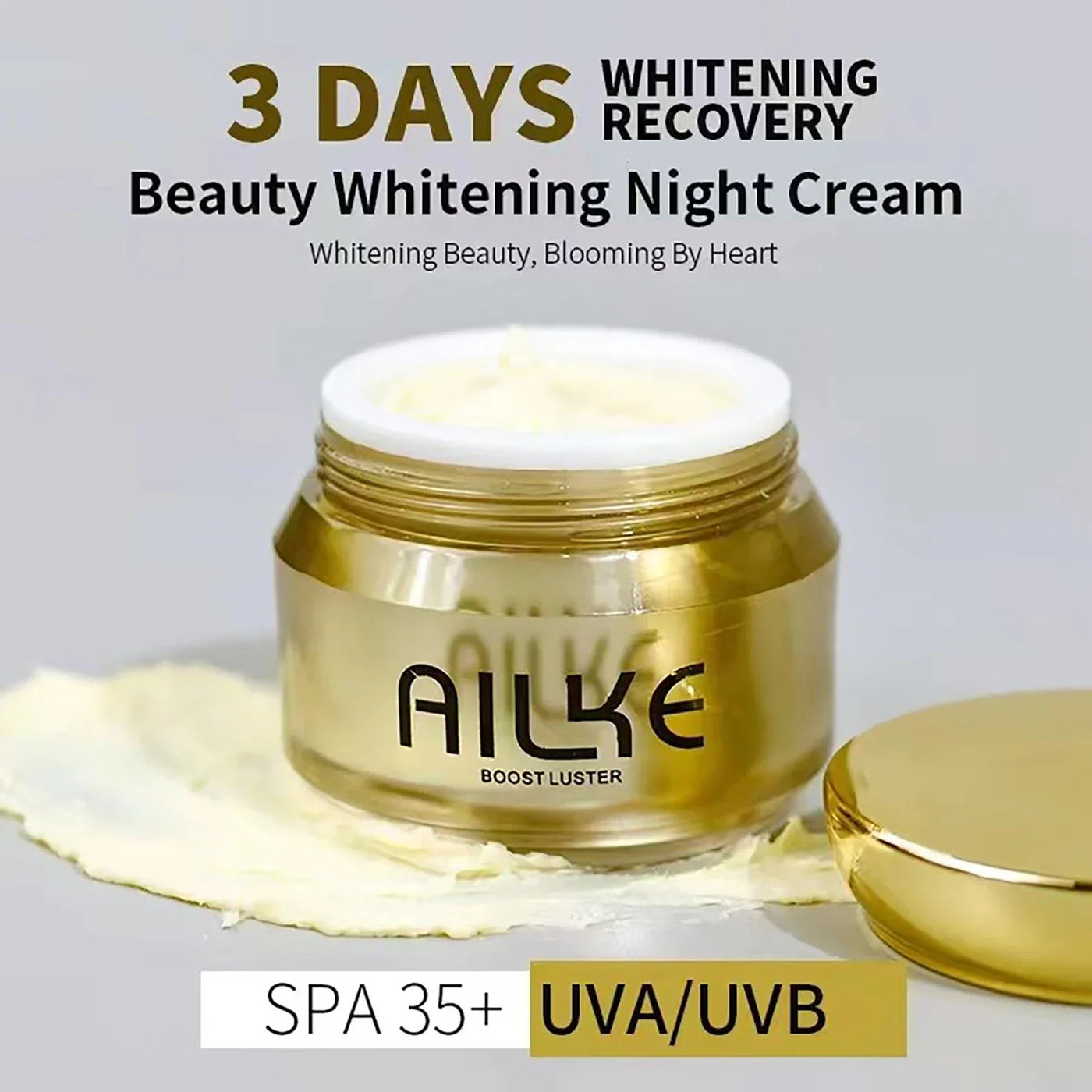 AILKE Dark Spots Corrector, Whitening Hydration Facial Cream, With Spf35, Even Skin Tone, Anti-Sunburn Face Care Set for Women