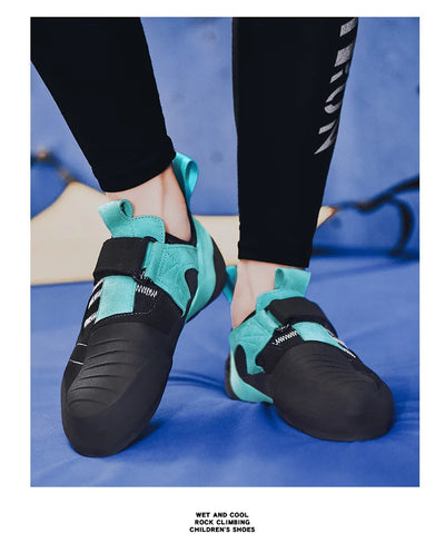 Climbing Shoes for Men and Women, Beginners Climbing Shoes, Rock Holding Training, Wild Buckle, Fitness, Size 37-46